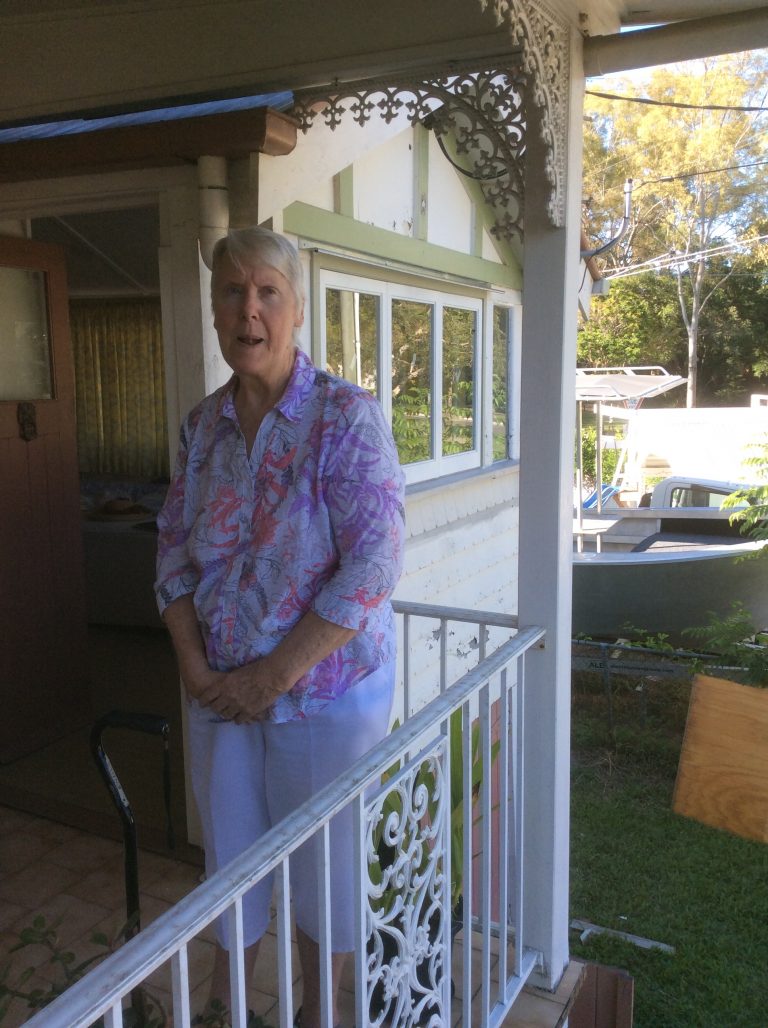 Coorparoo Joan put up with a fixed window blocking breezes for 40 years